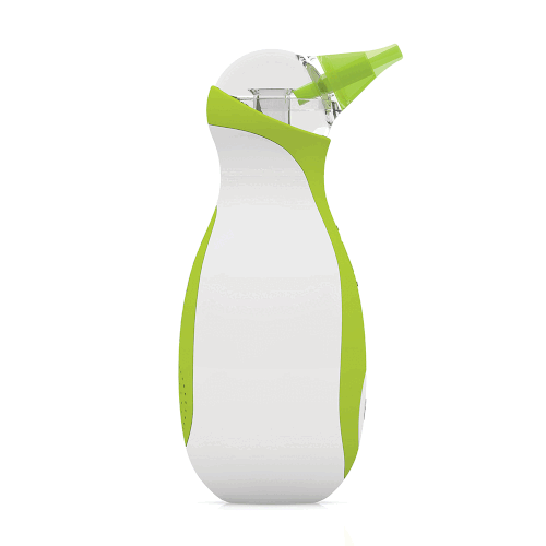 Nosiboo Go Portable Nasal Aspirator from the front, from the back and from the side